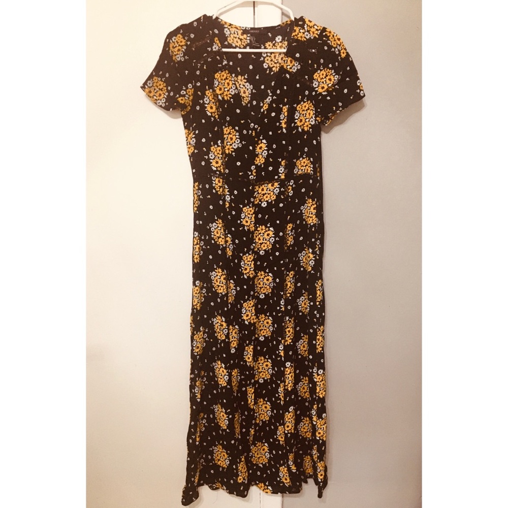 Forever21 floral print dress